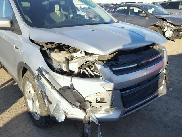 1FMCU9GXXDUB61751 - 2013 FORD ESCAPE SE SILVER photo 9