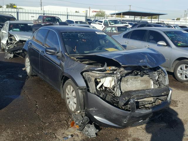 JHMCP26349C009316 - 2009 HONDA ACCORD LX GRAY photo 1