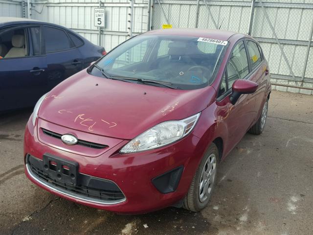 3FADP4EJ7BM231411 - 2011 FORD FIESTA SE PURPLE photo 2