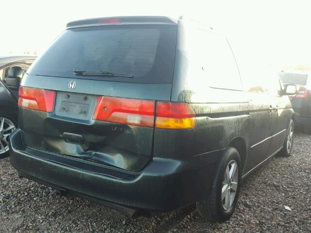 2HKRL18591H547244 - 2001 HONDA ODYSSEY LX GREEN photo 4