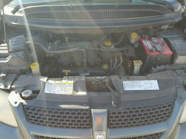 1D4GP44R43B233160 - 2003 DODGE GRAND CARA GREEN photo 7