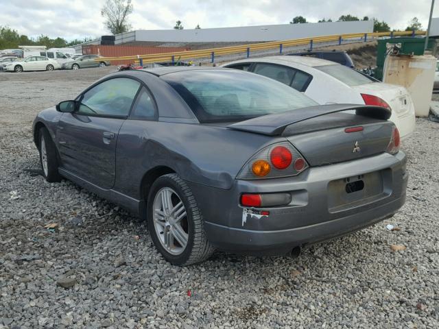 4A3AE45G61E059266 - 2001 MITSUBISHI ECLIPSE SP SILVER photo 3