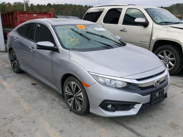 19XFC1F36GE013572 - 2016 HONDA CIVIC EX SILVER photo 1