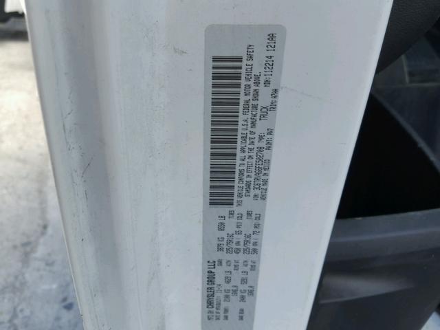 3C6TRVAG6FE502708 - 2015 RAM PROMASTER Ağ foto 10