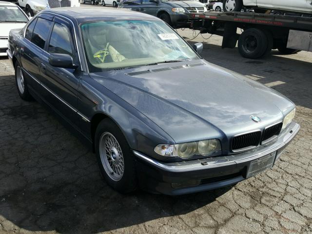 WBAGG83491DN83389 - 2001 BMW 740 I AUTO CHARCOAL photo 1