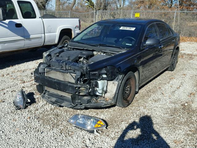 1G1ZD5E03CF218090 - 2012 CHEVROLET MALIBU 2LT BLACK photo 2