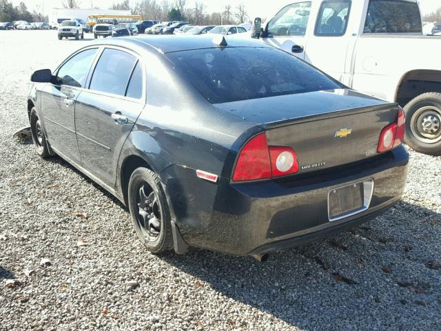 1G1ZD5E03CF218090 - 2012 CHEVROLET MALIBU 2LT BLACK photo 3