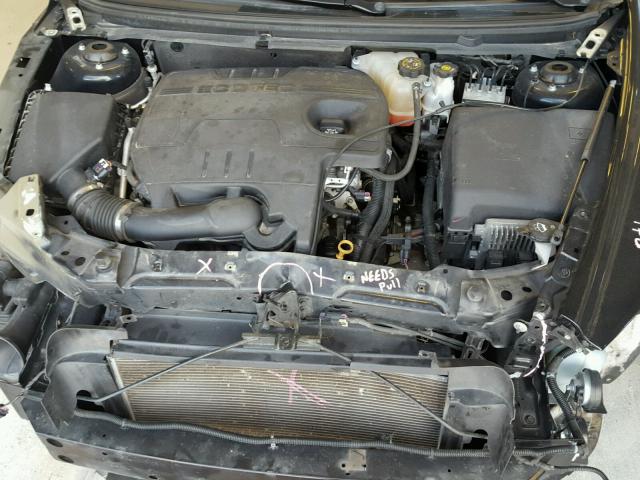 1G1ZD5E03CF218090 - 2012 CHEVROLET MALIBU 2LT BLACK photo 7