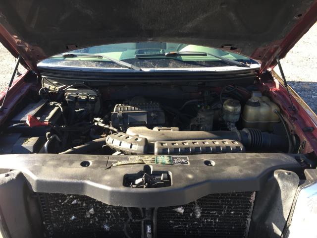 1FTPX14504FA43875 - 2004 FORD F150 Bordeaux photo 8