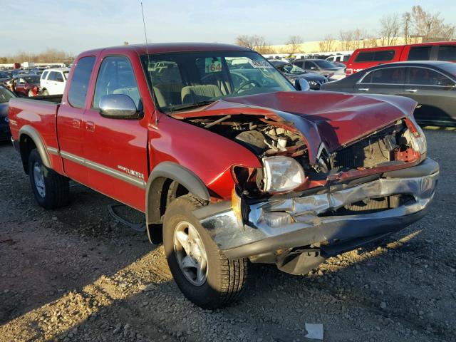 5TBBT44181S157857 - 2001 TOYOTA TUNDRA ACC BURGUNDY photo 1