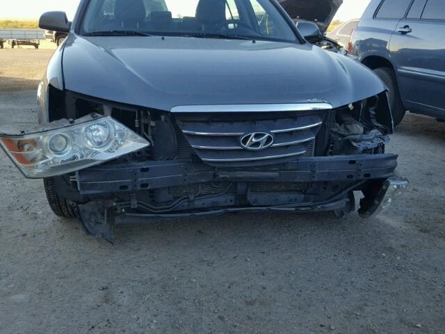 5NPET4AC1AH647752 - 2010 HYUNDAI SONATA GLS CHARCOAL photo 9