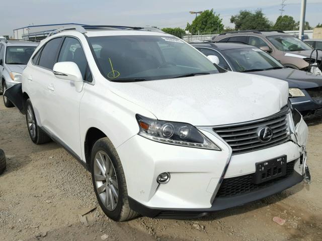 2T2ZK1BA9FC198987 - 2015 LEXUS RX 350 WHITE photo 1