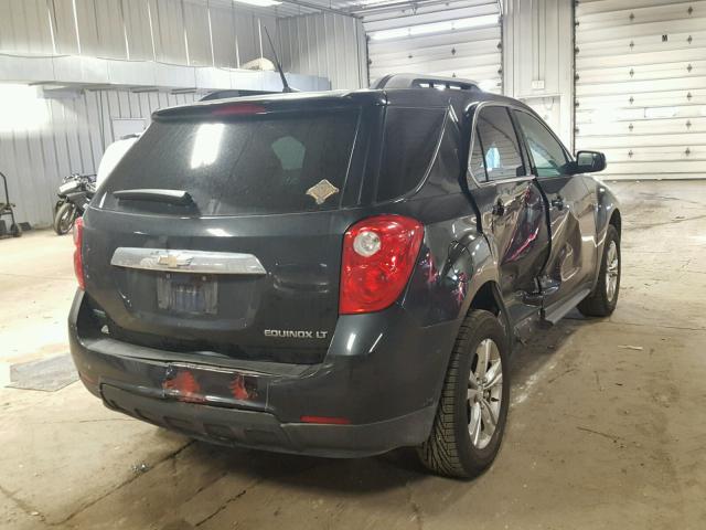 2GNALDEK9C6139950 - 2012 CHEVROLET EQUINOX LT BLACK photo 4