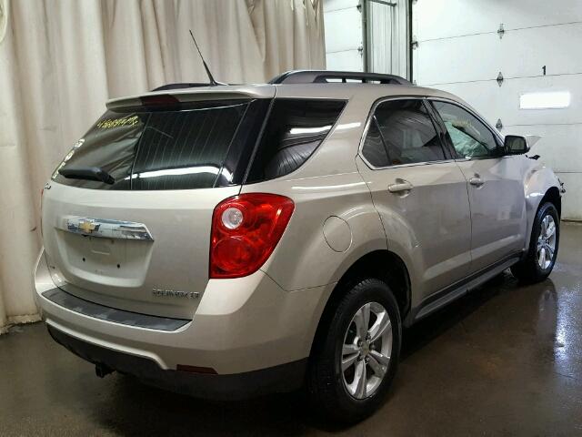 2CNFLEEC3B6261324 - 2011 CHEVROLET EQUINOX LT TAN photo 4