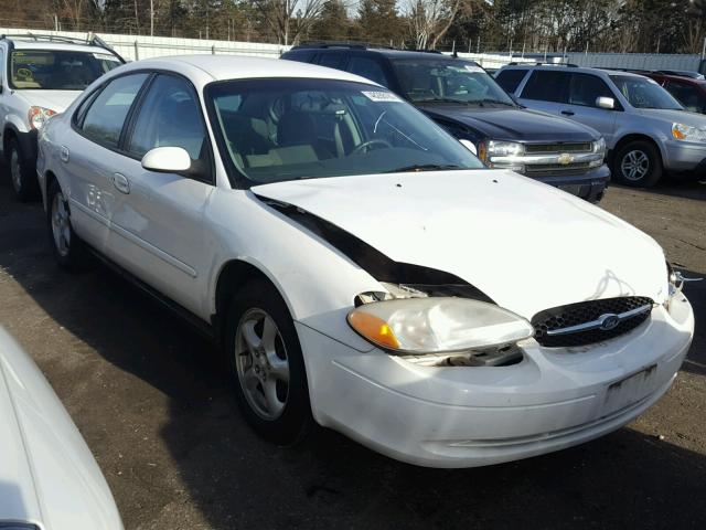 1FAFP55U2YG236527 - 2000 FORD TAURUS SES WHITE photo 1