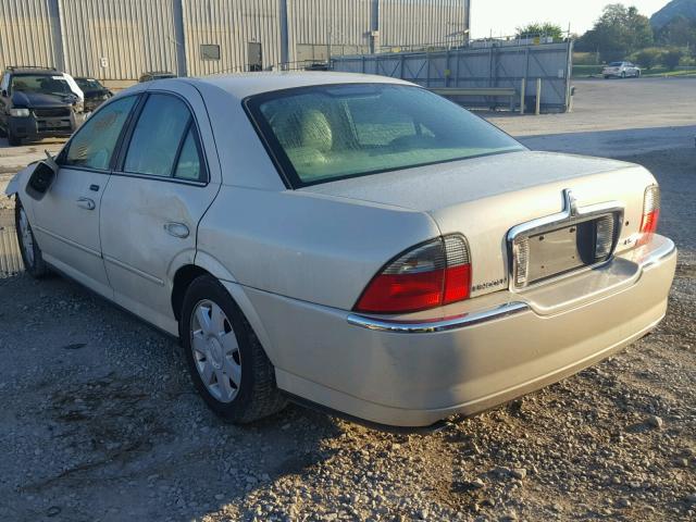 1LNHM86S63Y659507 - 2003 LINCOLN LS WHITE photo 3