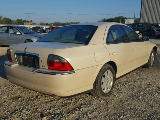 1LNHM86S63Y659507 - 2003 LINCOLN LS WHITE photo 4