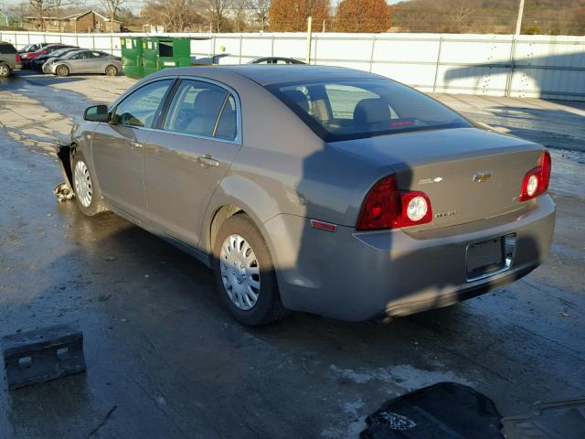 1G1ZG57B68F221966 - 2008 CHEVROLET MALIBU LS TAN photo 3