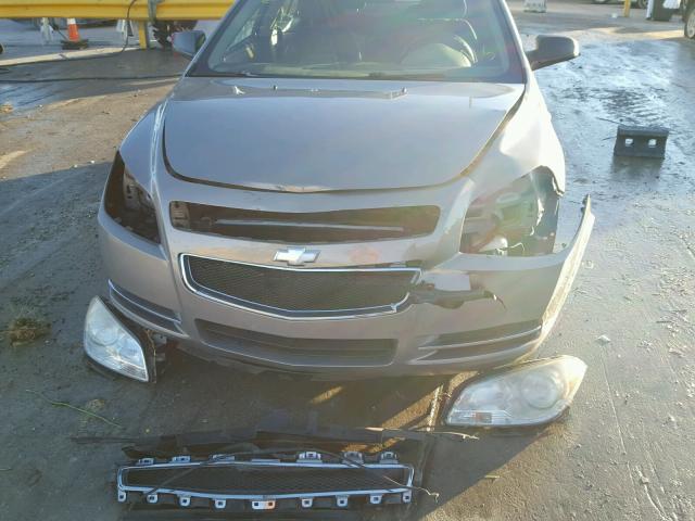 1G1ZG57B68F221966 - 2008 CHEVROLET MALIBU LS TAN photo 9