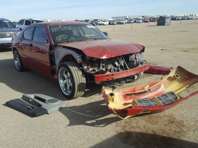 2B3KA43R36H238017 - 2006 DODGE CHARGER SE RED photo 1