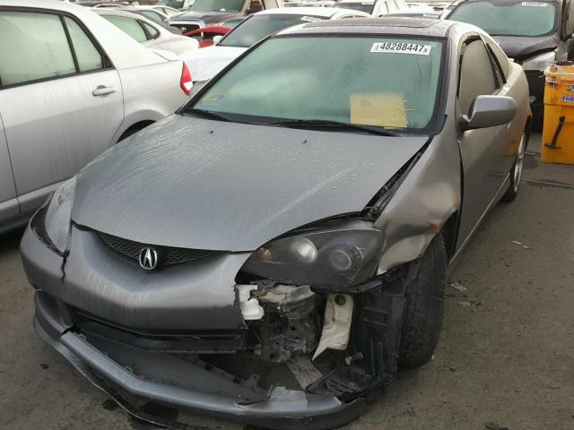 JH4DC53076S007069 - 2006 ACURA RSX TYPE-S GRAY photo 2