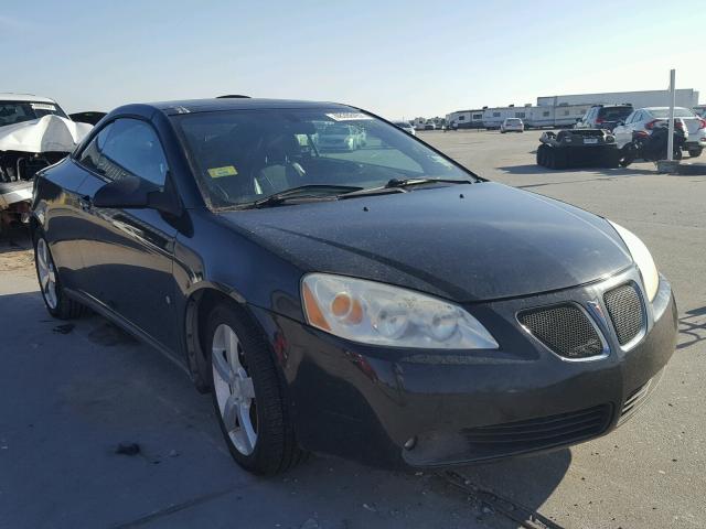 1G2ZH351474106364 - 2007 PONTIAC G6 GT BLACK photo 1