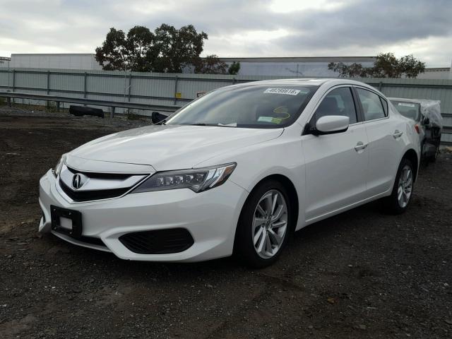 19UDE2F30HA013029 - 2017 ACURA ILX BASE WHITE photo 2
