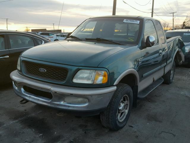 2FTZX18W2WCA98743 - 1998 FORD F150 TWO TONE photo 2