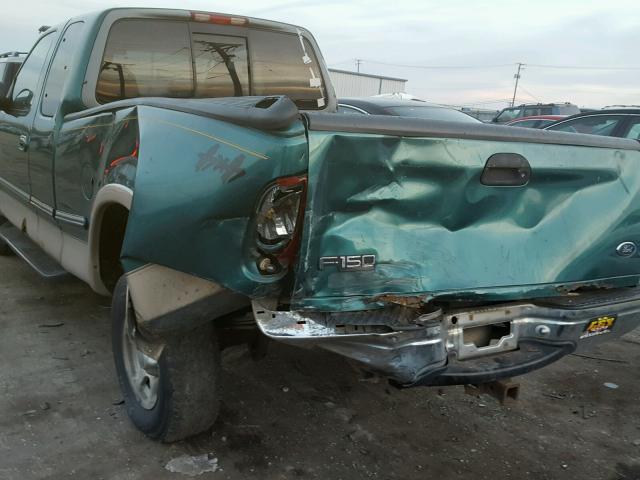 2FTZX18W2WCA98743 - 1998 FORD F150 TWO TONE photo 9