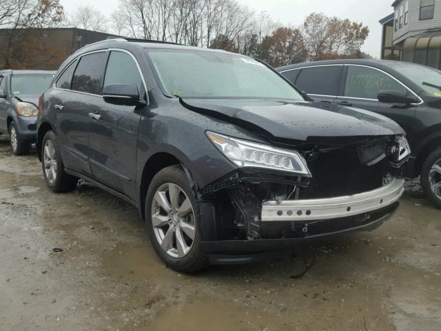 5FRYD4H96GB005876 - 2016 ACURA MDX ADVANC CHARCOAL photo 1