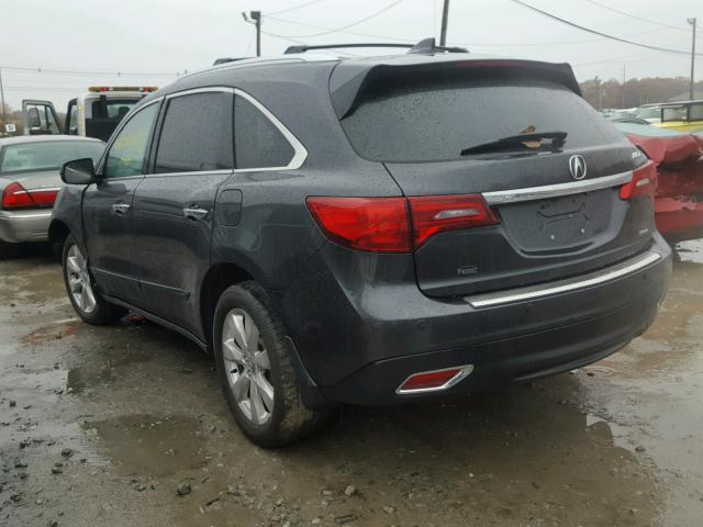 5FRYD4H96GB005876 - 2016 ACURA MDX ADVANC CHARCOAL photo 5