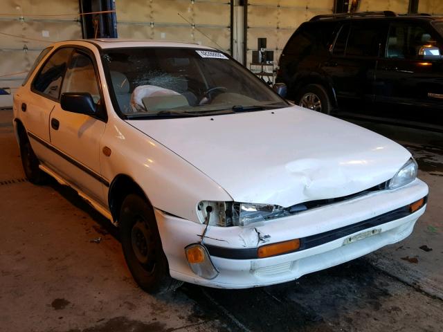 JF1GF2356RK840498 - 1994 SUBARU IMPREZA L WHITE photo 1