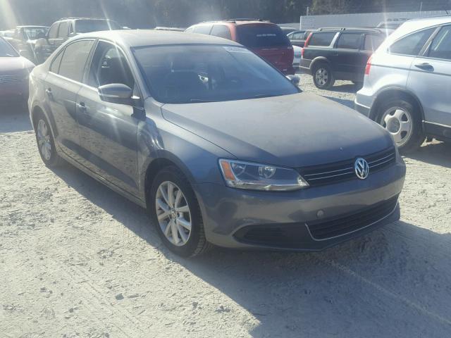 3VWD17AJ3EM440343 - 2014 VOLKSWAGEN JETTA SE GRAY photo 1