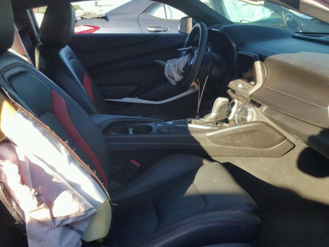 1G1FF1R72H0163770 - 2017 CHEVROLET CAMARO SS Negro foto 5