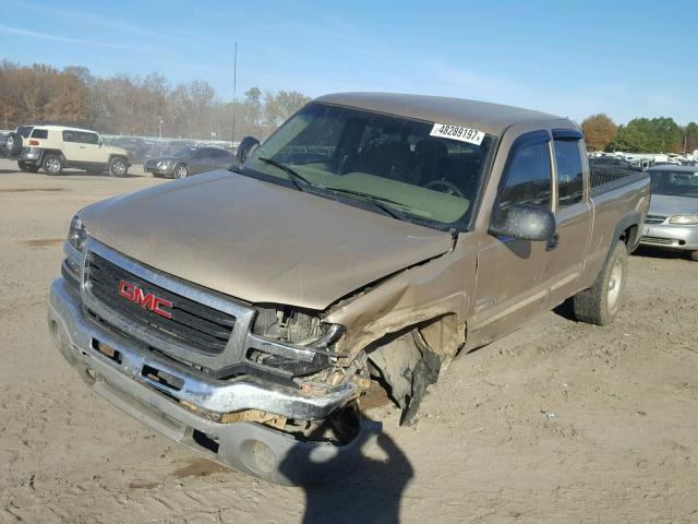 1GTHK29D17E103603 - 2007 GMC SIERRA K25 GOLD photo 2