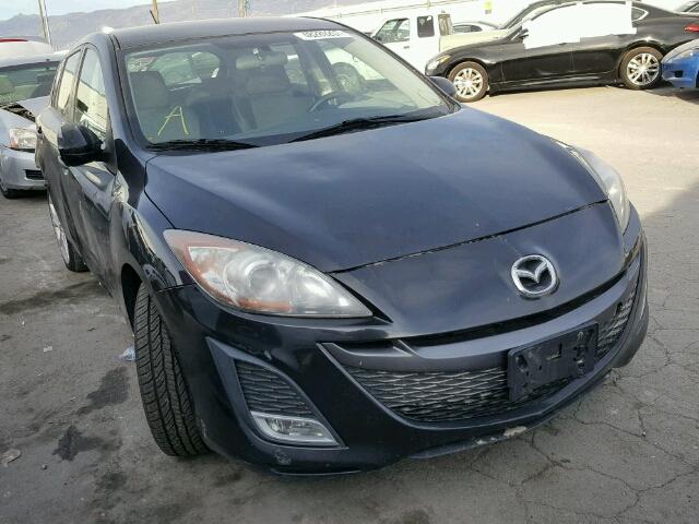 JM1BL1H55A1331691 - 2010 MAZDA 3 S BLACK photo 1