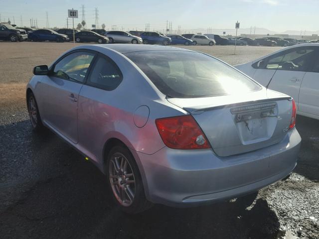 JTKDE177860101705 - 2006 TOYOTA SCION TC SILVER photo 3