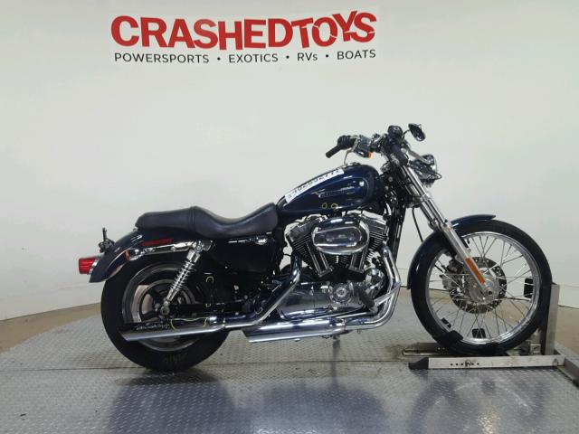 1HD1CT31X9K417479 - 2009 HARLEY-DAVIDSON XL1200 C BLUE photo 1