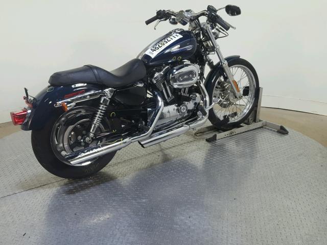 1HD1CT31X9K417479 - 2009 HARLEY-DAVIDSON XL1200 C BLUE photo 8