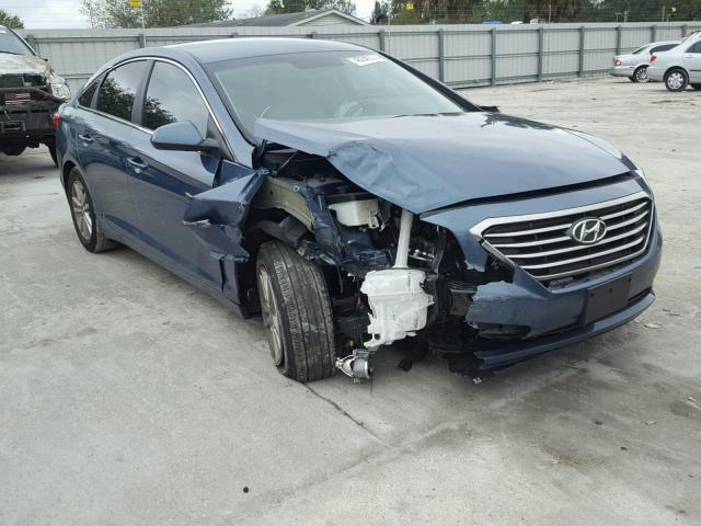 5NPE24AFXGH276080 - 2016 HYUNDAI SONATA SE BLUE photo 1