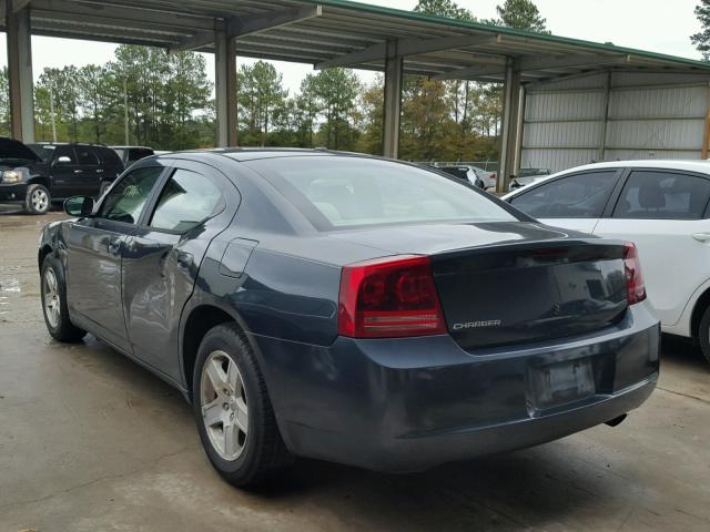 2B3KA43G77H823084 - 2007 DODGE CHARGER SE BLUE photo 3