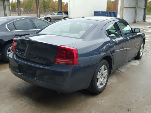 2B3KA43G77H823084 - 2007 DODGE CHARGER SE BLUE photo 4