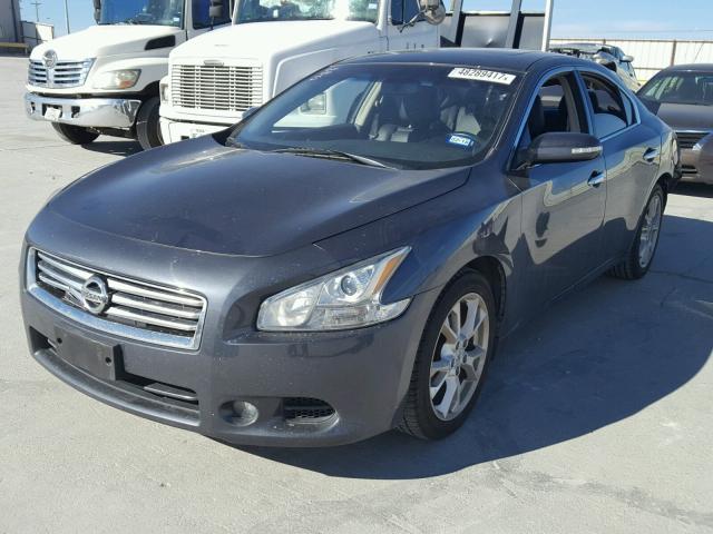 1N4AA5AP0CC801997 - 2012 NISSAN MAXIMA S GRAY photo 2