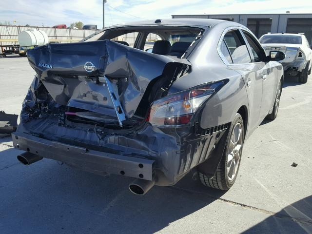 1N4AA5AP0CC801997 - 2012 NISSAN MAXIMA S GRAY photo 4