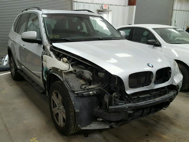 5UXFE83598L162011 - 2008 BMW X5 4.8I SILVER photo 1