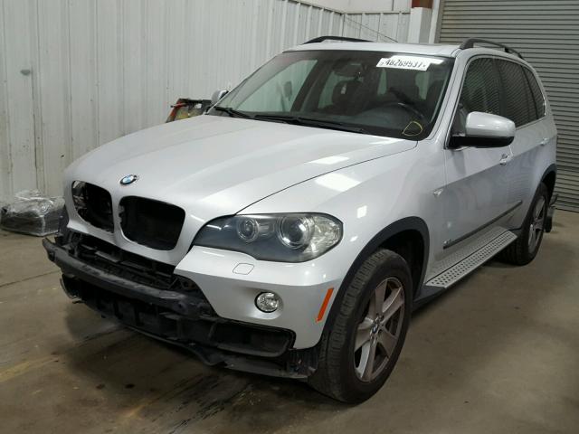 5UXFE83598L162011 - 2008 BMW X5 4.8I SILVER photo 2