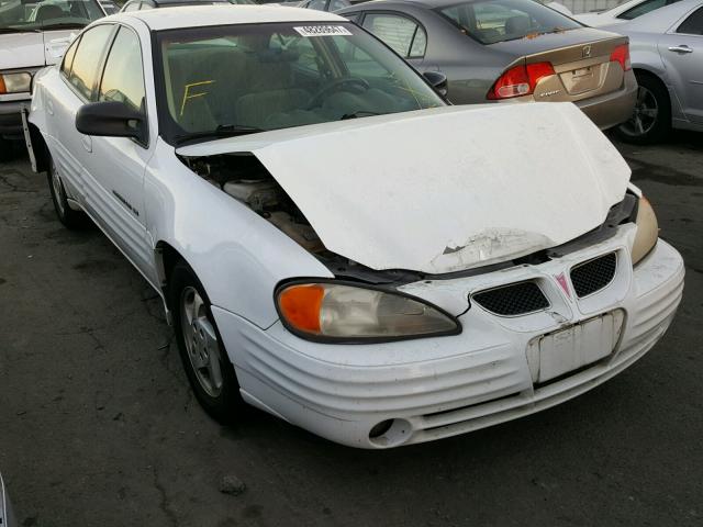 1G2NE52T0XM737833 - 1999 PONTIAC GRAND AM S WHITE photo 1