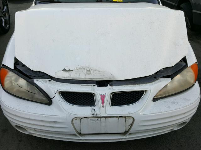 1G2NE52T0XM737833 - 1999 PONTIAC GRAND AM S თეთრი ფოტო 7
