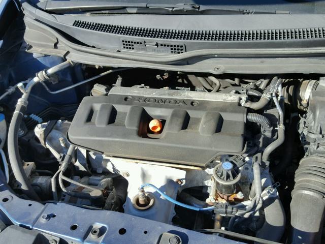 19XFB2F83CE020994 - 2012 HONDA CIVIC EX BLUE photo 7