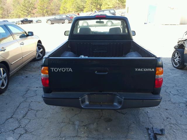 5TENL42N72Z026577 - 2002 TOYOTA TACOMA GREEN photo 6